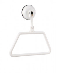 Towel holder with suction cup system