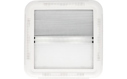 Trapa 40x40 Berger, deschidere pe toate laturile, capac transparent, plasa de tantari si jaluzea retractabila - Img 5