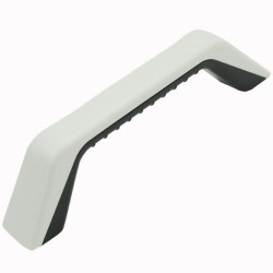 Universal handle for caravans, 180 mm, white with grey - Img 2
