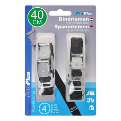 Universal strap 40 cm with metal buckle (4 pcs) - Img 7