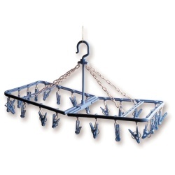 Uscator de rufe cu 34 carlige pentru camping