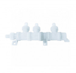 Water distributor with 3 outlets for hose Ø inner Ø 10mm