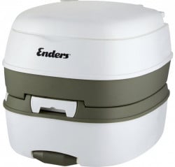WC mobil ecologic portabil "Enders Deluxe", pompa cu piston, indicator nivel de umplere si roata de transport integrata - Img 1