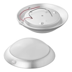 24 LED round ceiling lamp for caravan interior, diameter 28 cm, 590 lm, 12V - Img 3