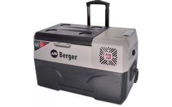 29 litre cooler with LG 12/24/230V compressor, handle and integrated transport wheels - Img 2