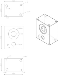 50l tank for clean or grey water with Ø11 cm outlet - Img 2