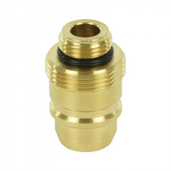 Adaptor Spain, Portugal (Euronozzle) for camping LPG cylinder refuelling (thread 22mm right) - Img 3