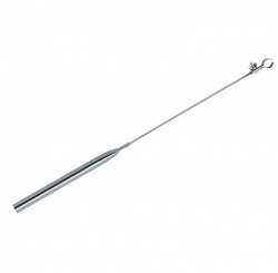 Additional flexible tent pole for reinforcing the roof of the caravan tent