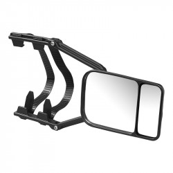 Additional side mirror extension "Duo" 18 x 12 cm high with convex mirror for blind spot - Img 3