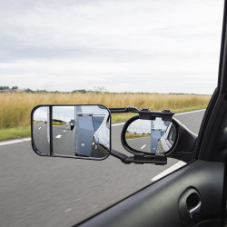 Additional side mirror extension "Duo XXL" 22 cm long with convex mirror for blind spot - Img 6