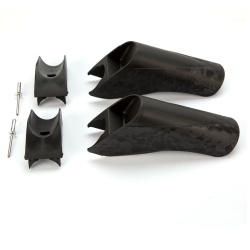 Amortizoare Bull Shock Absorber Pro pentru suportul de biciclete Fiamma Carry-Bike Pro, negre, set 2 buc