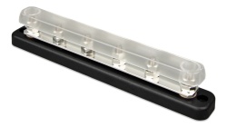 Bara colectoare busbar Victron 150A / 70V, 6 conexiuni cu capac protector - Img 3