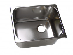 Built-in stainless steel sink, 26 x 32 x 15cm