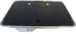 Built-in stove / sink FL1323 with 1 burner and glass lid, sink on RIGHT HAND SIDE - Img 2