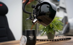 Camplife thermal mug, 360 ml - black - Img 3