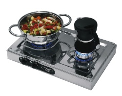 CAN stove FN1332-S FN1332-S for surface mounting in caravans, 2 mesh - Img 3