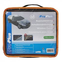 Car windscreen cover with magnetic fastening 298 x 94 cm - Img 4