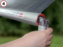Caravanstore XL in bag Caravanstore XL for caravans, protective bag ALB, tarpaulin GRI ROYAL - Img 5