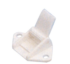 Catarama blocabila fixa pentru chinga 20 mm, ALB