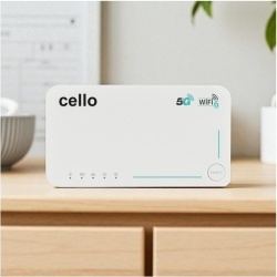 Cello C160 5G travel router with Wi-Fi 6, eSIM and a 4,000 mAh battery, 12V - Img 2