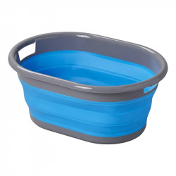 Collapsible silicone bin 17 litres