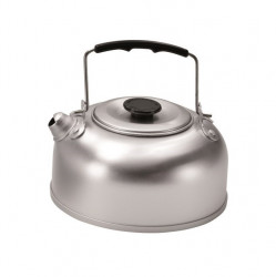 Compact ultra-lightweight aluminium teapot with tea-tray, 0.9l - Img 2