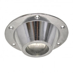 Connecting piece for table leg to worktop