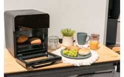 Cuptor Airfryer CampGourmet dimensiuni reduse pentru camping, 220V 1400W - Img 4