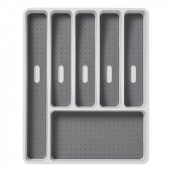 Cutlery tray with non-slip insert 40.5 x 32.5 x 4.5 cm - Img 2