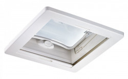 Dometic "Mini Heki Style" 40 x 40 hinged opening hatch with retractable blind - Img 3