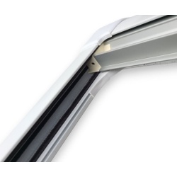 Fereastra cu rama de aluminiu MASIS cu JALUZEA inclusa, 850 x 450 mm - Img 12