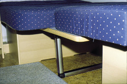 Folding table leg for caravans or motorhomes, 740 mm - Img 3