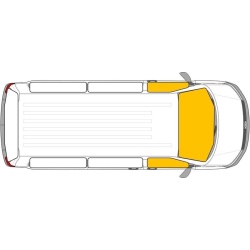 Heat-protective insulating film for the interior of the VW T5 – T6 (2003–2023) - Img 5