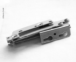 Hinge for doors or cupboard flaps, high resistance. 2 pieces - Img 2