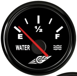 Indicator nivel apa standard marin, NEGRU