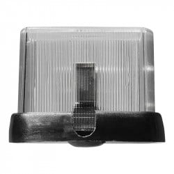 Lampa de gabarit remorci, pozitie fata (alb) 65 x 60 mm - Img 2