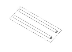 Legătură cadru Thule pentru Omnistep 12V double 380 Alu, 2 bucăți (1500601928)