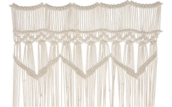 Macrame curtain, 190 x 60 cm - Img 2
