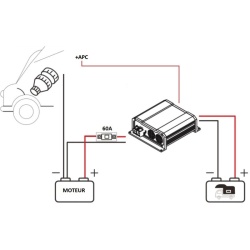 Mounting package for DC-DC and solar charging of lithium batteries - Img 2