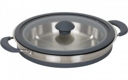 Oala pliabila din silicon pentru camping 3,5 l rezistenta la temperatura de fierbere - Img 2