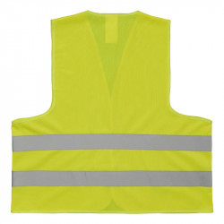 Phosphorescent signalling vest ADULT, green, EN ISO 20471 approved - Img 2