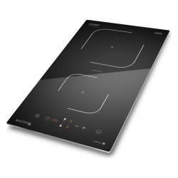 Plită dublă cu inducție incorporabilă Caso Master E2, 2 zone, 3500 W