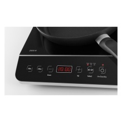 Plită dublă cu inducție portabilă Caso Touch 3500, sticlă ceramică, 3500 W