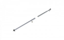 Pointed tipped foot for caravan tent