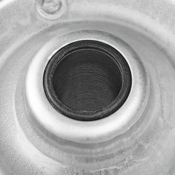 Protap wheel, metal rim 200 x 50 mm, solid rubber - Img 4