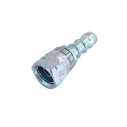 Racord din otel pentru furtun gaz de 8mm cu filet interior 1/4 pe STANGA, pentru gratare sau lazi frigorifice - Img 2