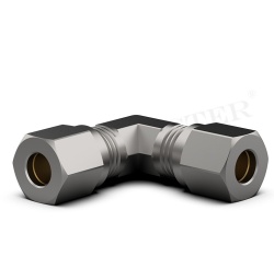 Racord fix gaz 90° din otel zincat 8 x 8 mm - Img 3