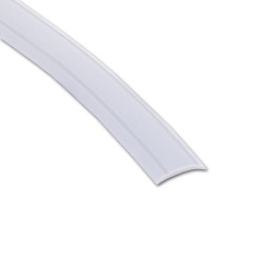 Rail trim, width 12 mm, per metre, white