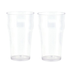 Set 2 pahare bere Travellife Feria pentru camping, 500 ml, set 2 buc