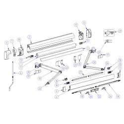 Set capace profil frontal antracit Thule, stânga și dreapta (1500603070) - Img 2